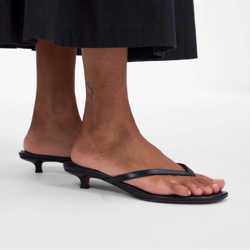 MADEWELL CHIARA KITTEN HEEL THONG SANDAL